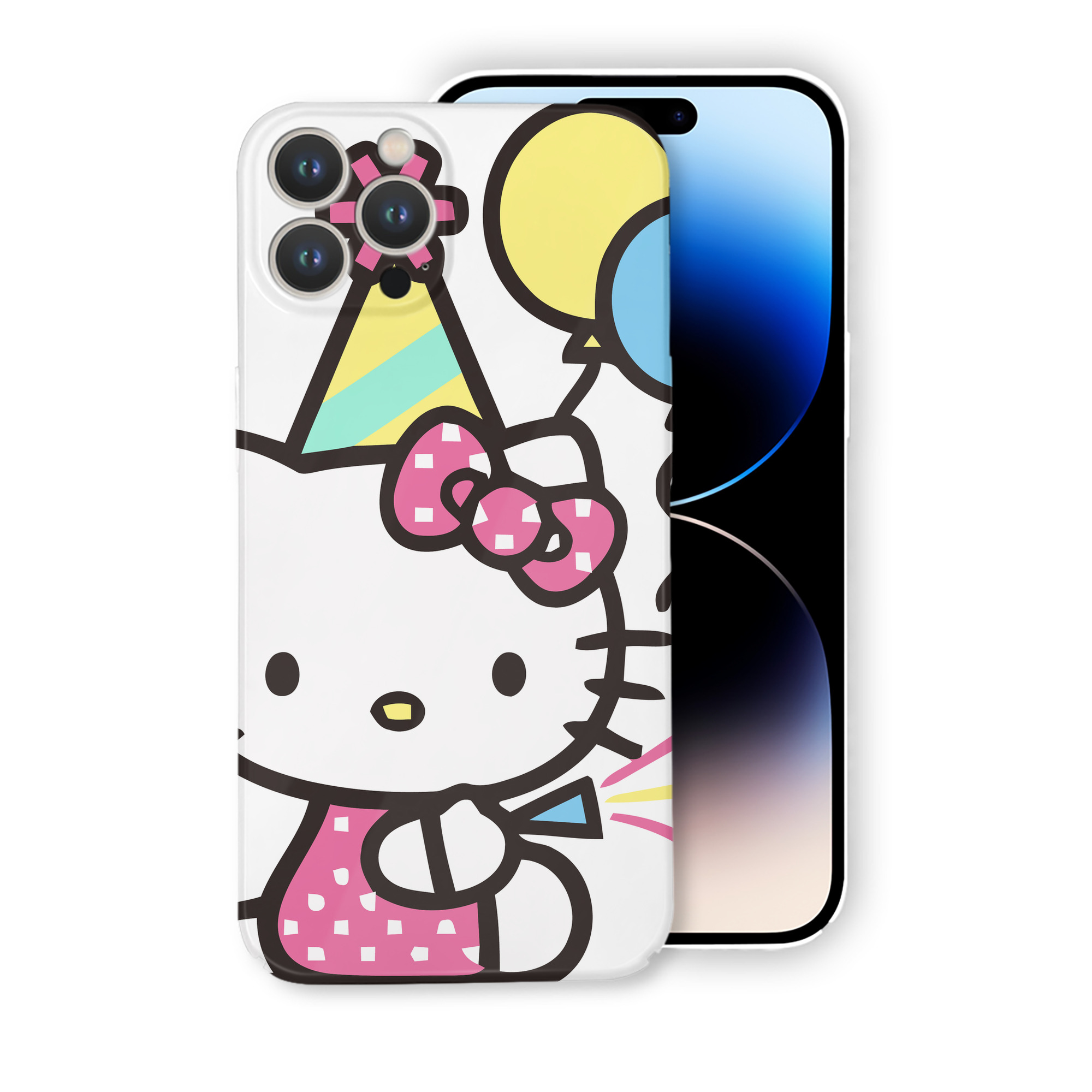 （画像用） Hello Kitty ハローキティ 【iPhone 14シリーズ対応】ハードケース